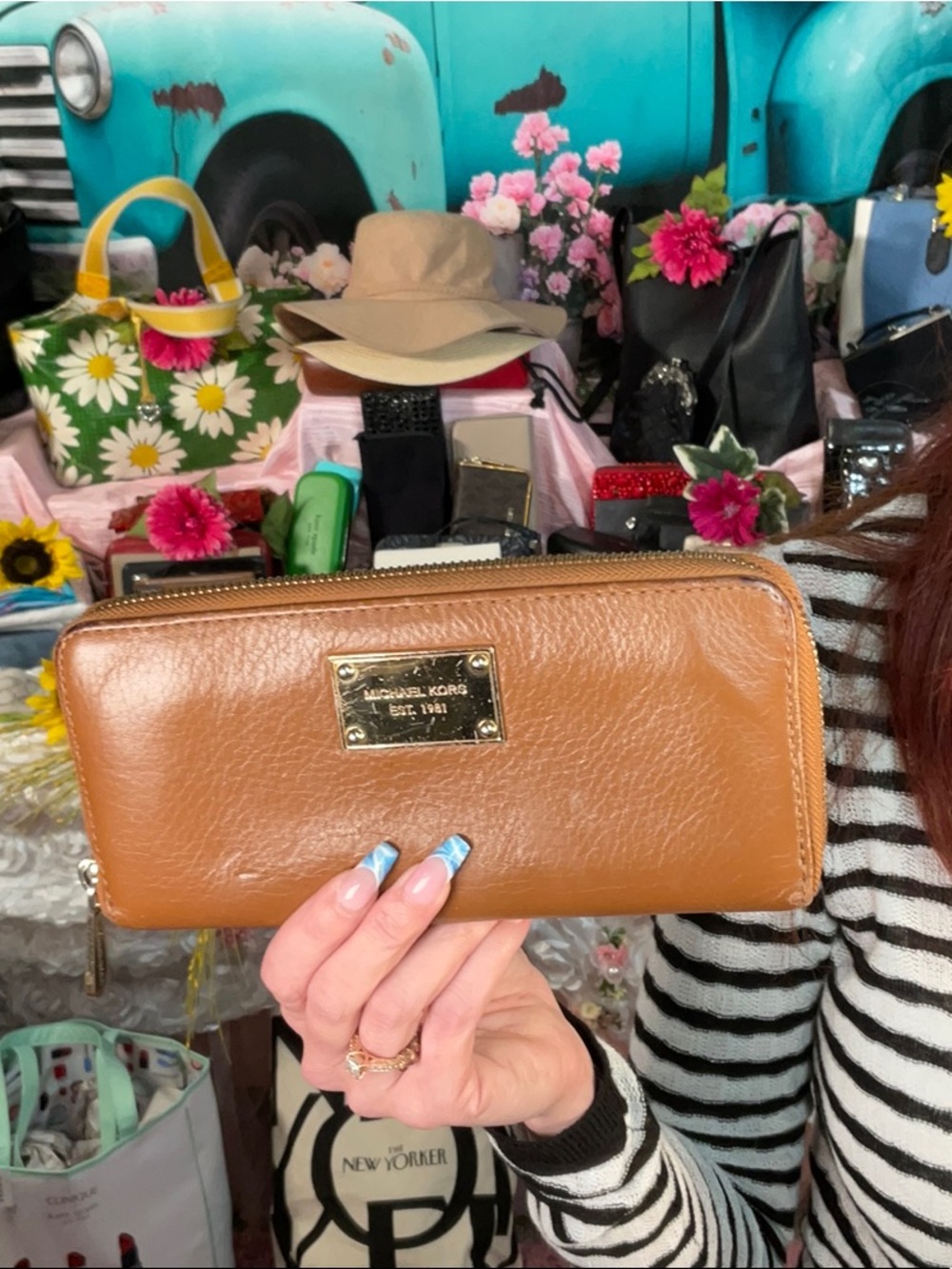 25. Michael Kors leather wallet